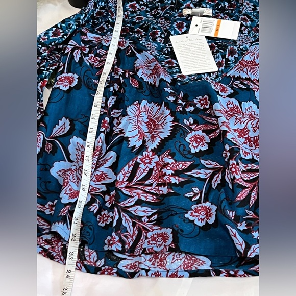 NWT Band Of The Free Josie Sapphire Mixed Print Long Sleeve Top Small - Picture 10 of 12